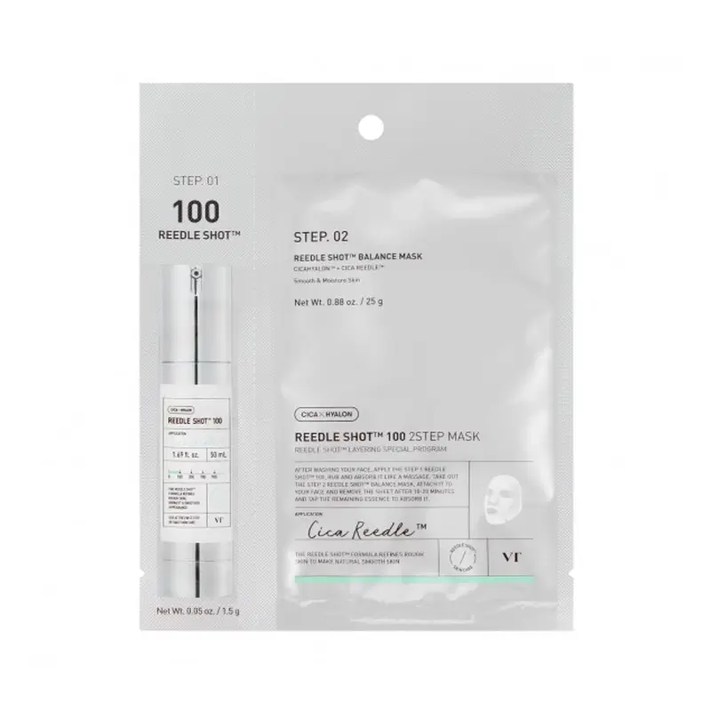 Vt Cosmetics Vt Reedle Shot 100 2-Step Mask , 21,5 gr
