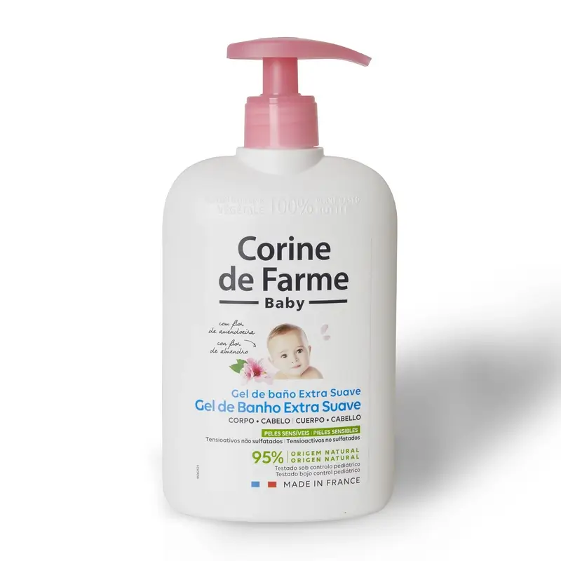 Corine De Farme Gel De Baño Extra Suave Flor De Almendro , 500 ml