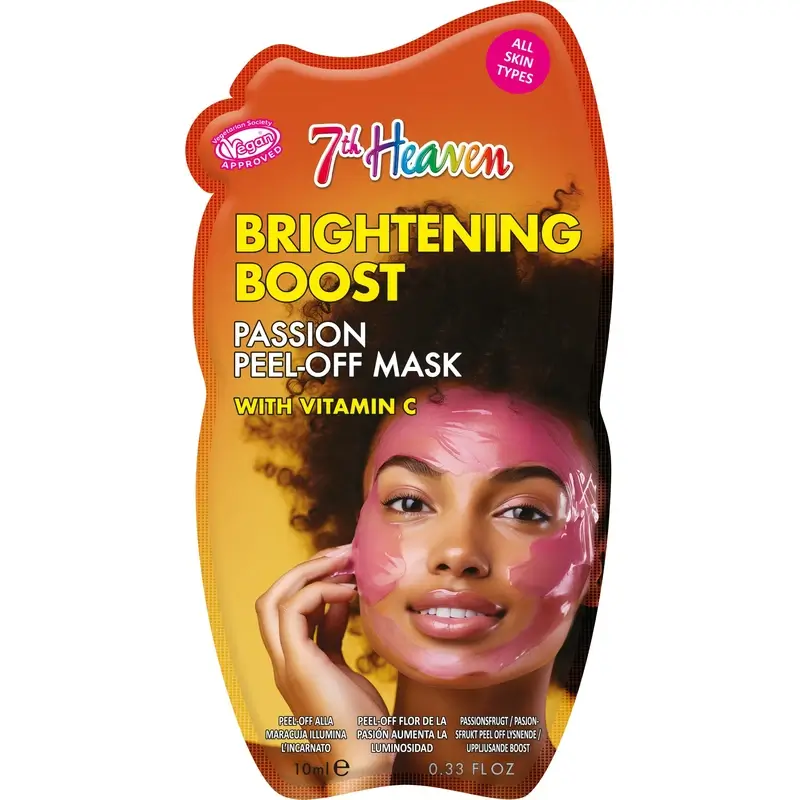 7 Heaven Mascarilla Peel-Off Flor De La Pasión Aumenta La Luminosidad , 10 ml