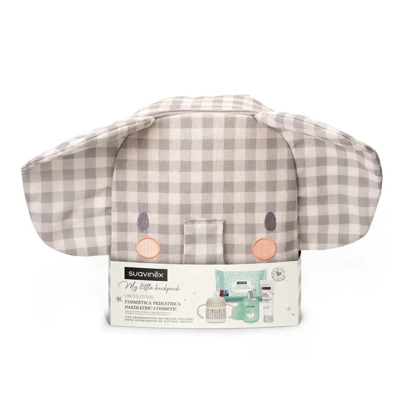 Suavinex Mochila Guardería, Elefante Gris