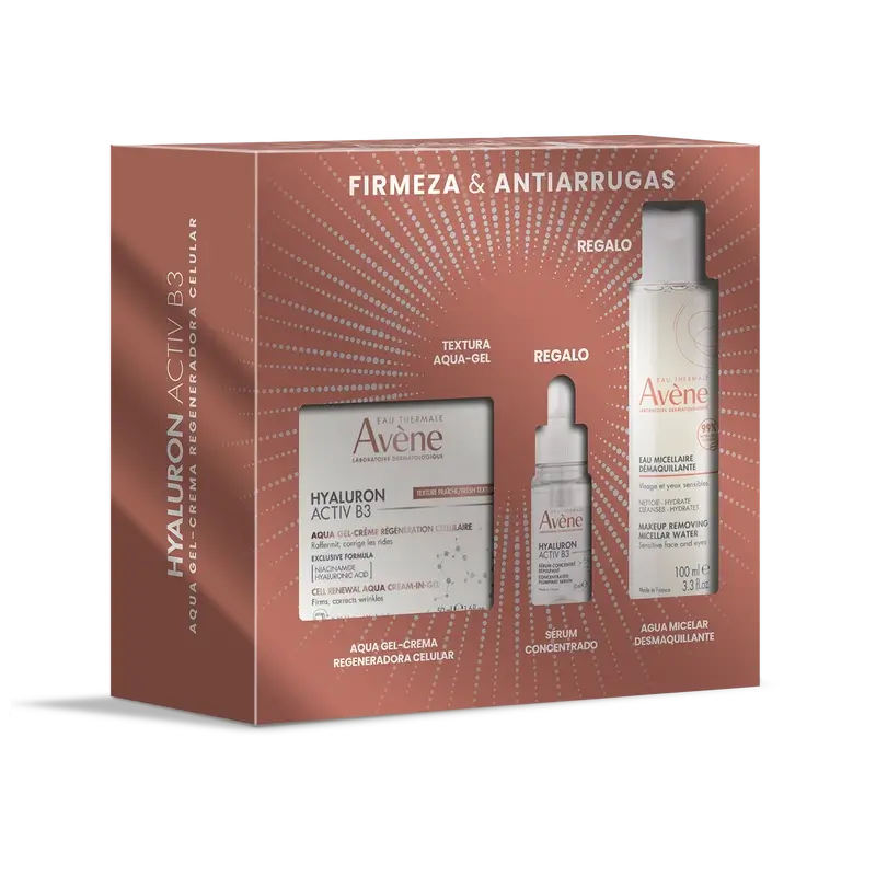 Avène Pack Acg Hyaluron 50Ml + Agua Micelar 100Ml + Serum 10Ml