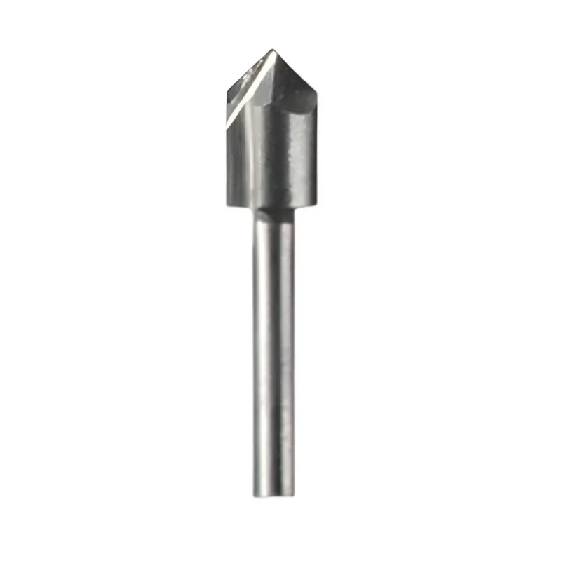 Dremel Broca 640 para Fresado, Ranura en V 1/4" (6.4 mm), 2615000640