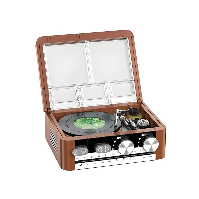 Miomu Bloques Armables, Tocadiscos Vintage