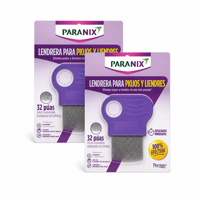 Paranix Lendrera Pack 2 Uds