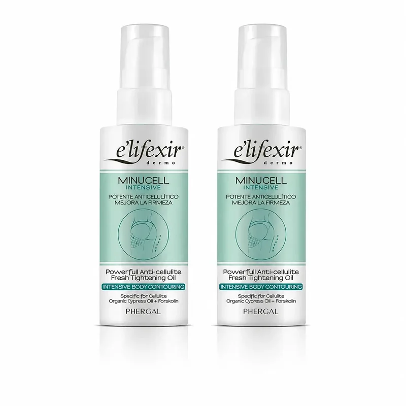 Elifexir Minucell Intensive Anti-Cellulite Slimming and Firming Oil 100Ml, pack 2
