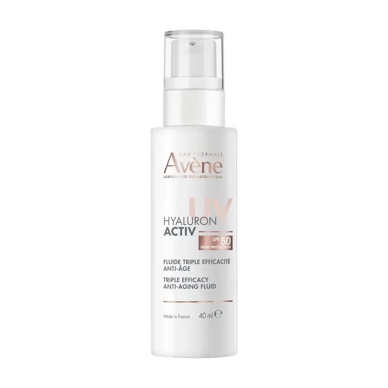 Avène Hyaluron Uv Anti-Ageing Triple Efficacy Fluid Spf50, 40 ml