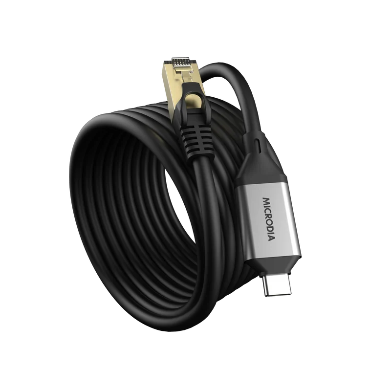 MICRODIA Cable USB-C a RJ45