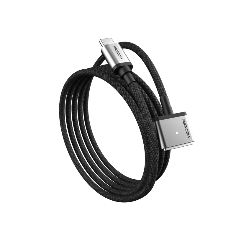 MICRODIA Cable USB-C a MagSafe 3 (140 W, 2 m)