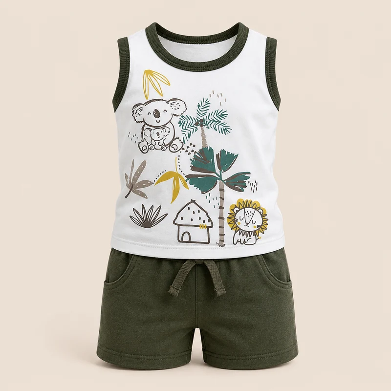 -⭕️ CONJUNTO 2 PIEZAS - VERDE
