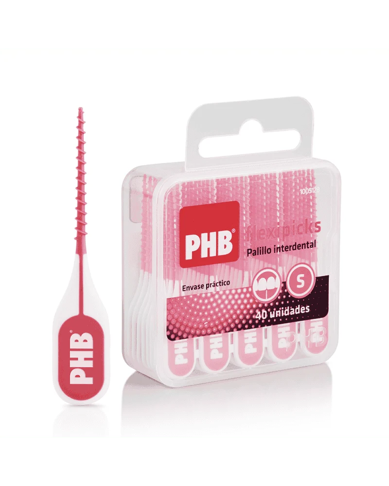 Palillo interdental PHB Flexipicks Rectos 40 unidades