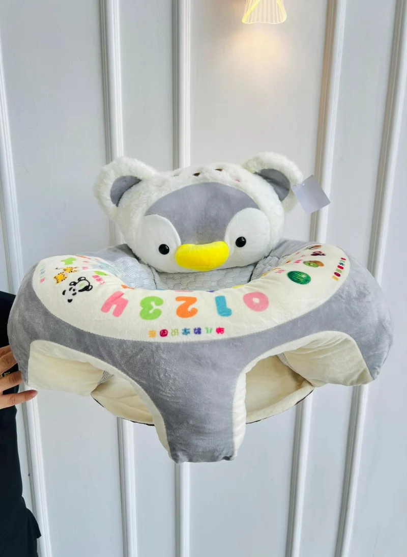 SILLA DE APOYO- DISEÑO PINGUINO GRIS