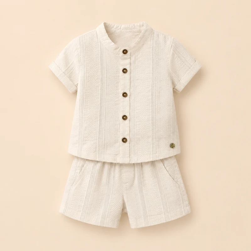 -CONJUNTO 2 PIEZAS BEIGE | MARA BABY