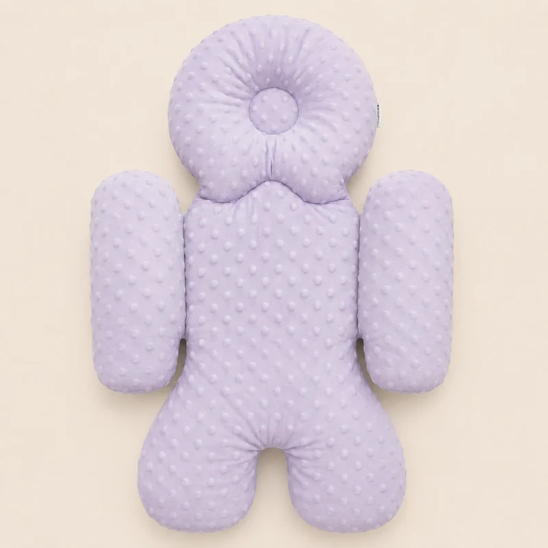 ALMOHADA DE COHE para Bebé – Soporte Ergonómico con Almohada Donut