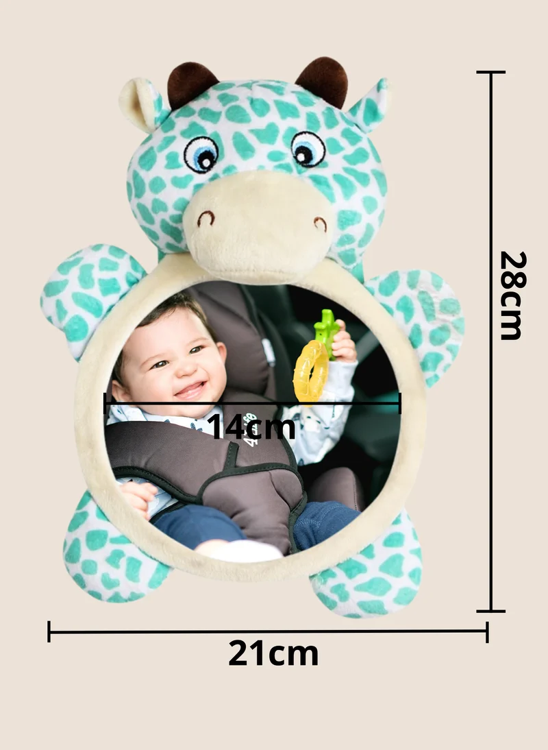 ⭕️ SEGURIDAD ESPEJO RETROVISOR FORMA PELUCHE