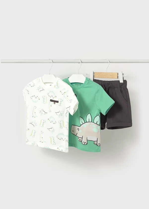 -⭕️ CONJUNTO TRES PIEZAS ESTAMPADO MAYORAL