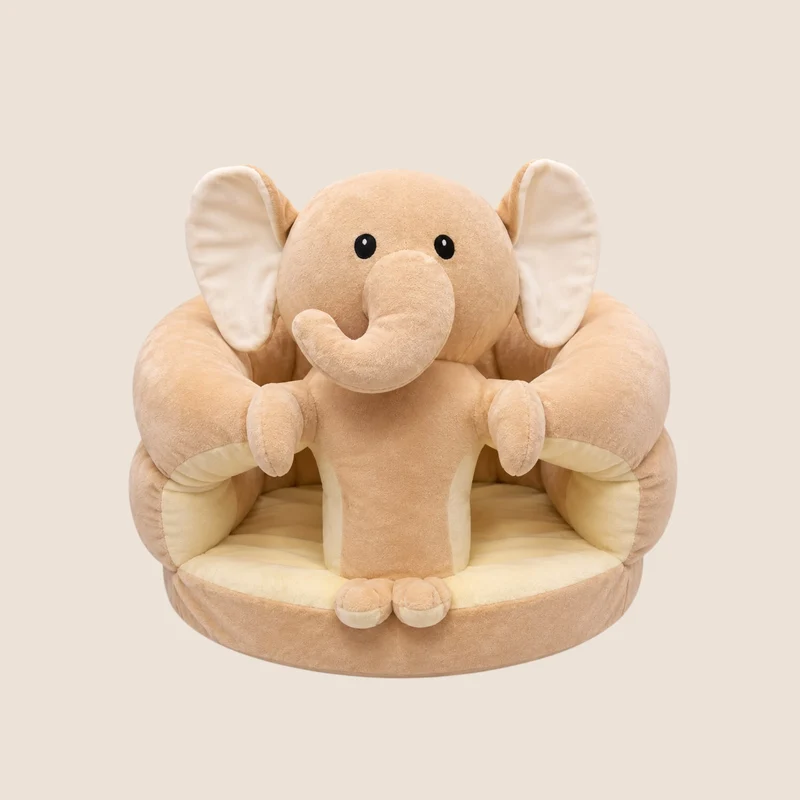 SILLA DE APOYO- DISEÑO ELEFANTE BEIGE
