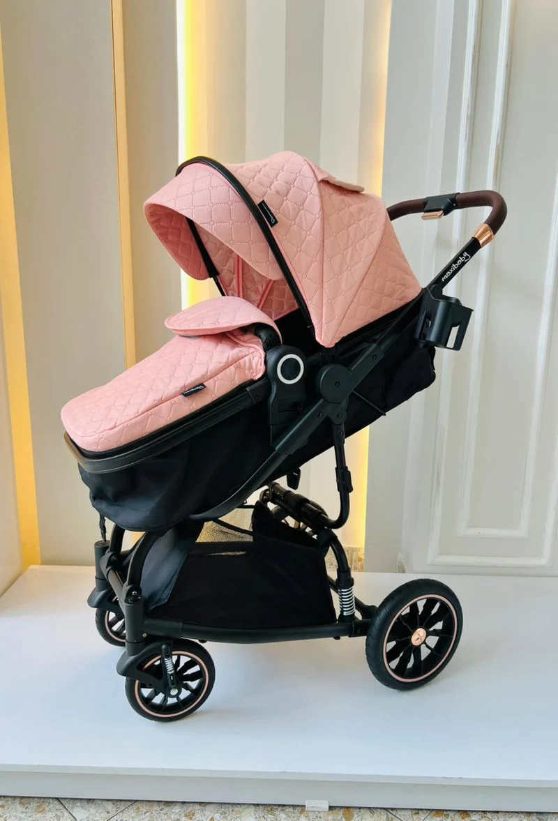 ⭕️COCHE MOISÉS REFERENCIA FOX ROSADO