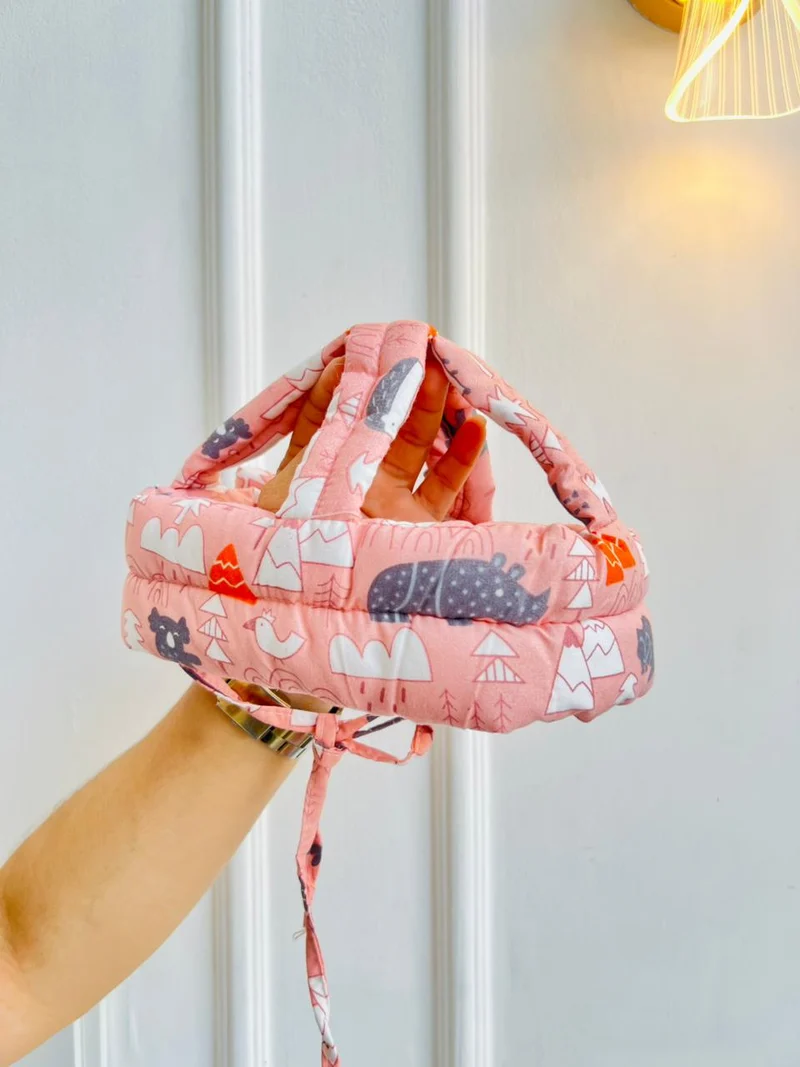 PROTECTOR DE CASCO PARA GATEO ROSA