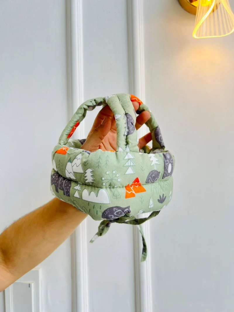 PROTECTOR DE CASCO PARA GATEO VERDE