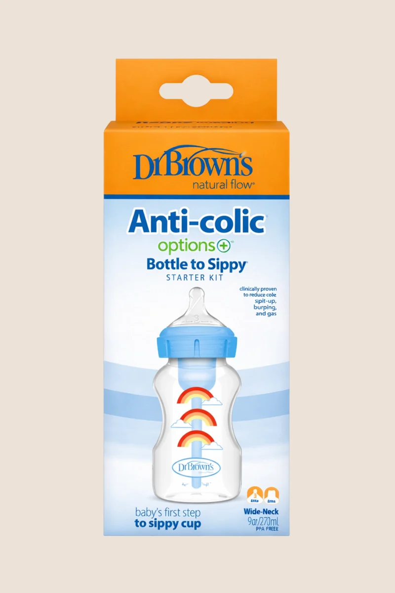 TETERO DR. BROWN’S OPTIONS+ - BOTTLE TO SIPPY - 270ML / 9oZ