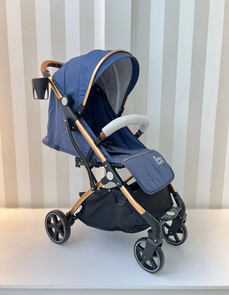 ⭕️COCHE PASEADOR MALETA CUCHI AZUL