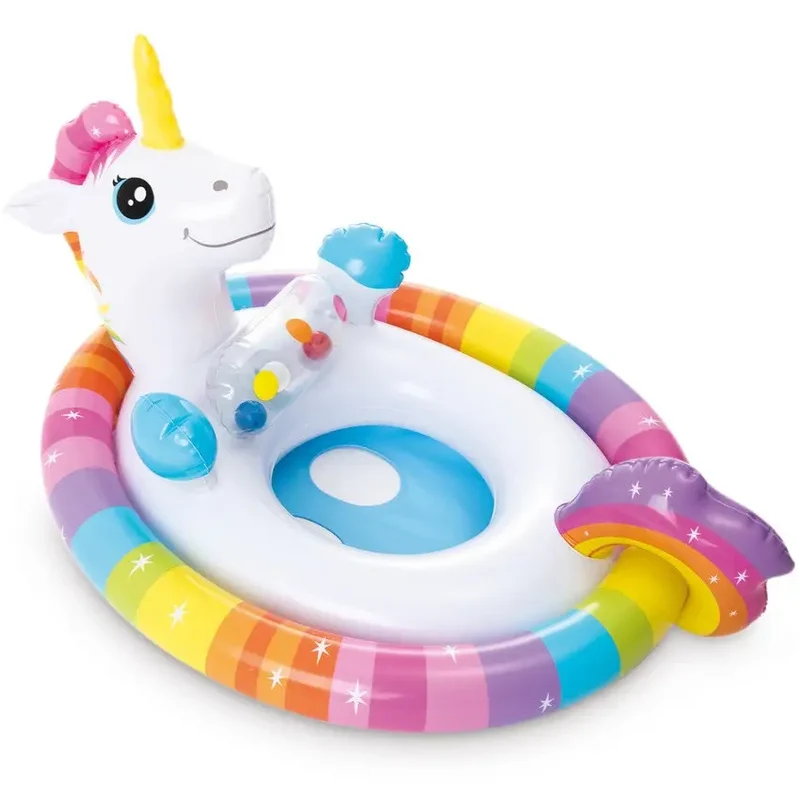 ⭕️FLOTADOR INFLABLE UNICORNIO INFANTIL