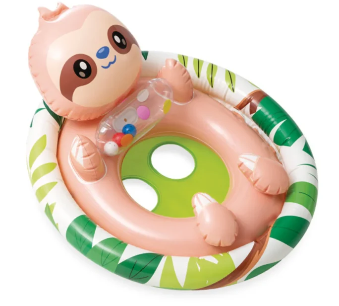 ⭕️FLOTADOR INFLABLE OSO PEREZOSO INFANTIL