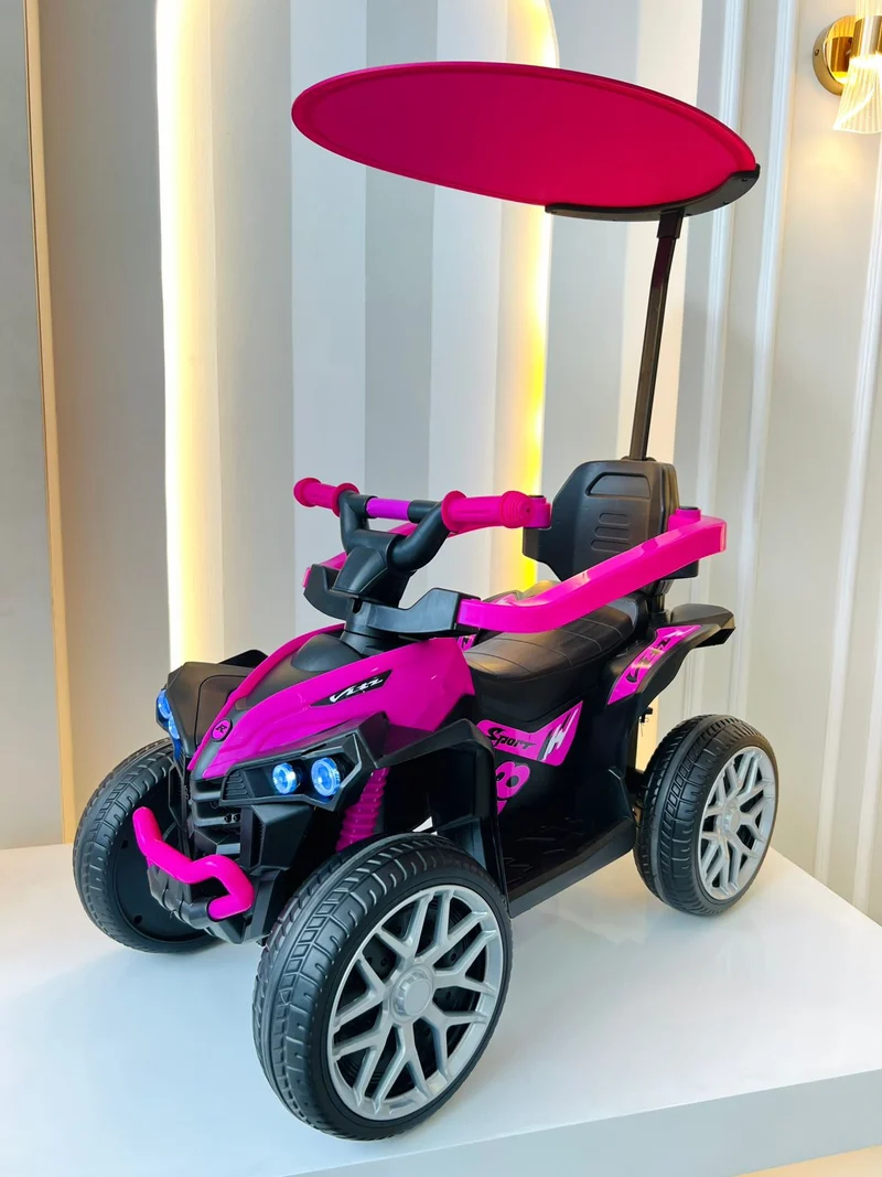 CUATRIMOTO ELÉCTRICA INFANTIL CON CONTROL REMOTO