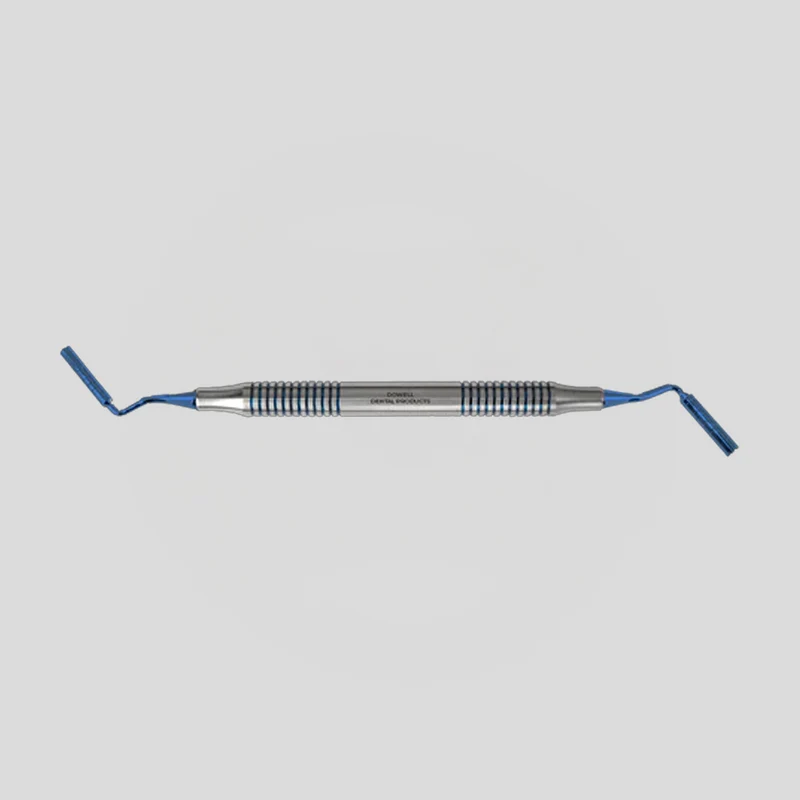 Implant Bone Graft Packers Condensers-3.3mm-4mm-Double Ended-Blue Titanium