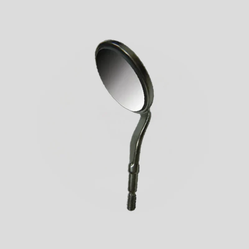 Mirror Head, Single, Front Surface, Cone Socket Double Sided #4 (7/8" Diameter)