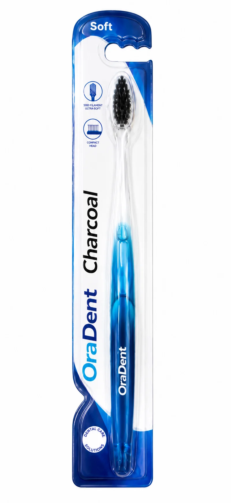 מברשת שיניים OraDent Charcoal Soft