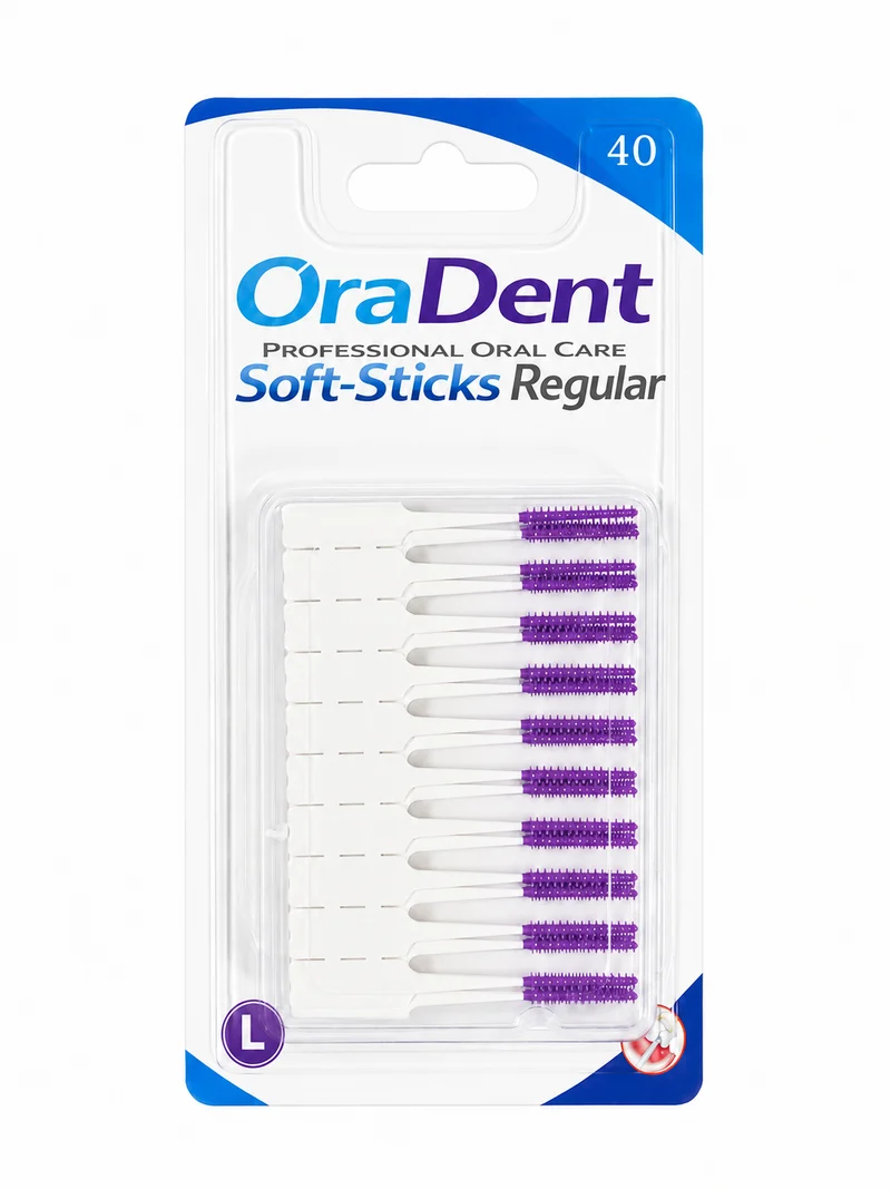 OraDent Soft-Sticks Regular L — קיסמים בין־שיניים