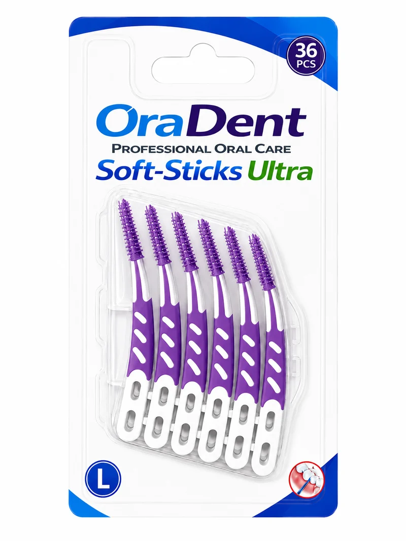 OraDent Soft-Sticks Ultra L — קיסמים בין־שיניים רכים