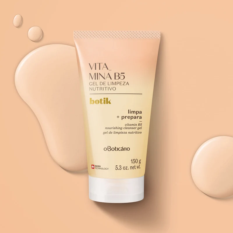 Gel de limpieza nutritivo vitamina B5 150G Botik