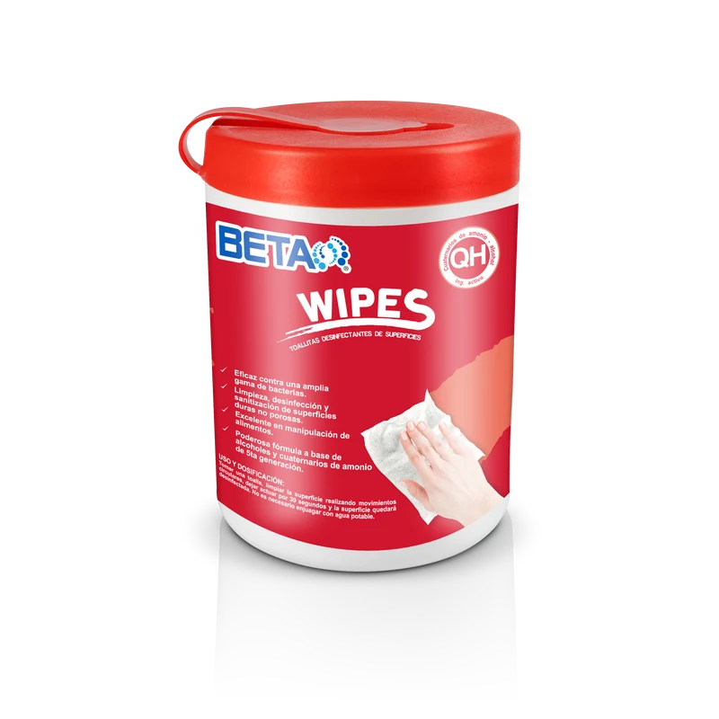 Toallitas Desinfectantes BETA WIPES