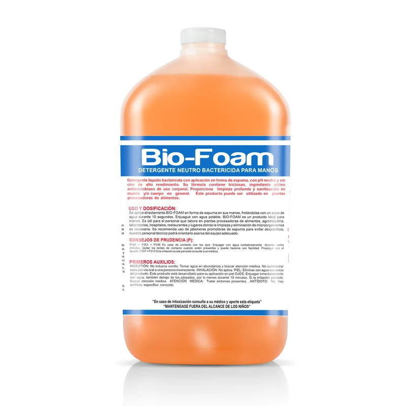 Detergente Desinfectante Para Manos Bio Foam