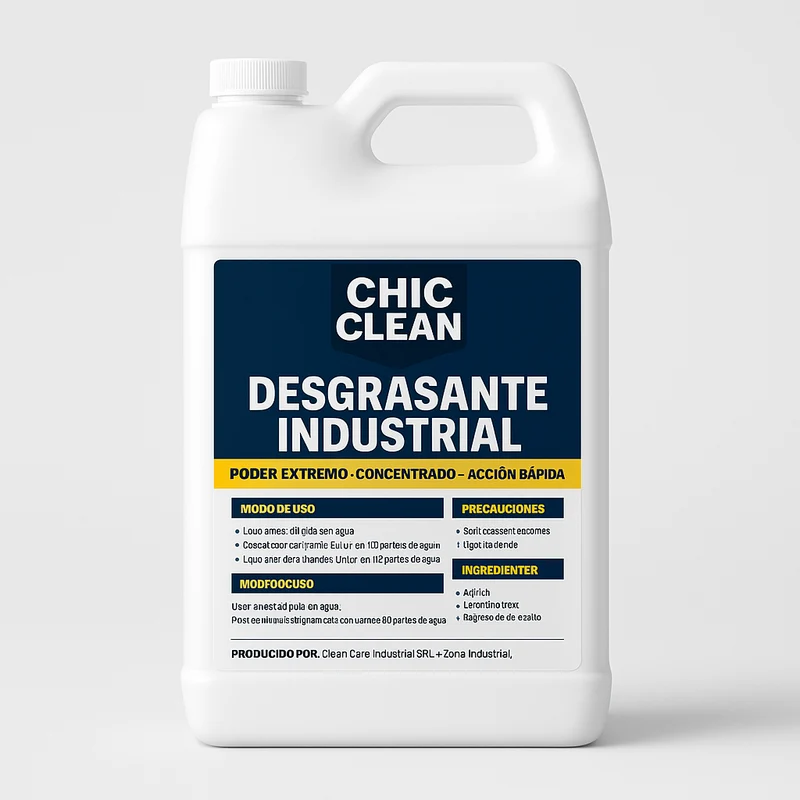 Desengrasante Industrial – Chic Clean