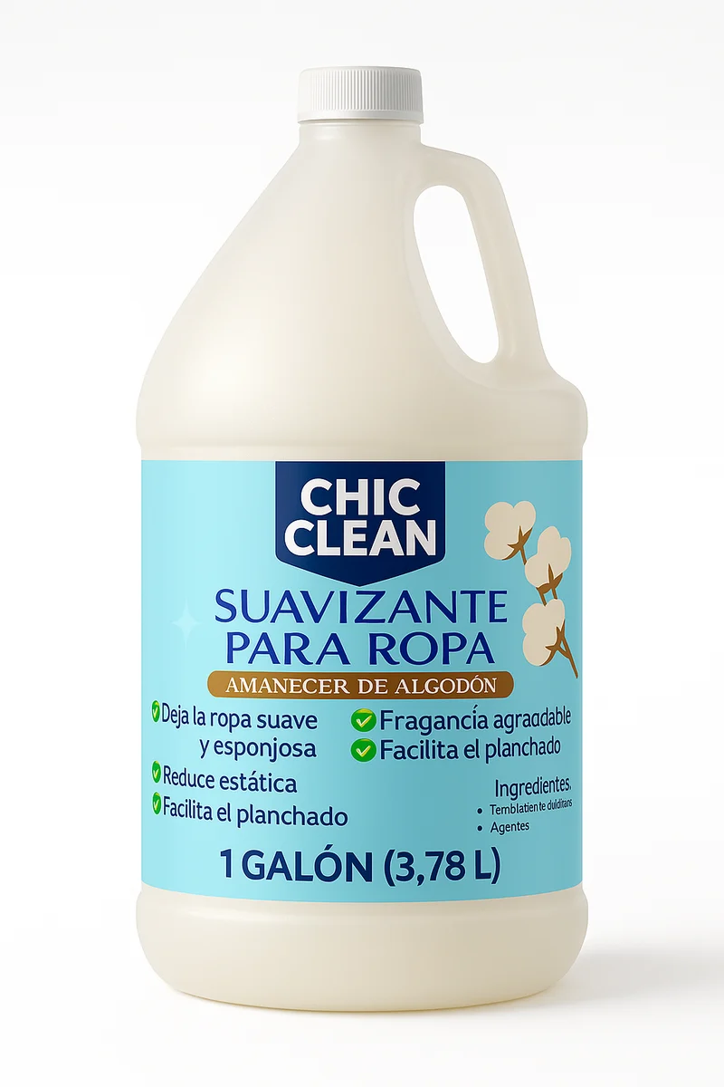 Suavizante para Ropa Aroma Suavidad de Algodon – Chic Clean