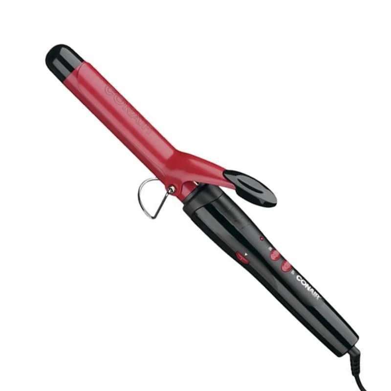 Tenaza Rizadora 1" Conair CD101ES Roja 30 Temperaturas