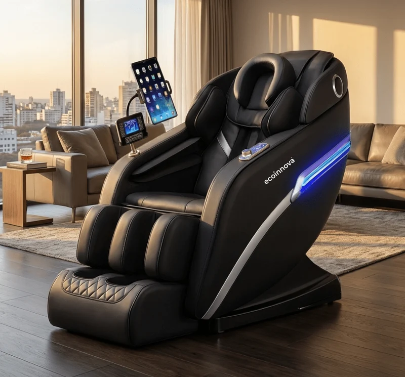 Sillón Masajeador de Lujo Ecoinnova - Masaje de Cuerpo Completo