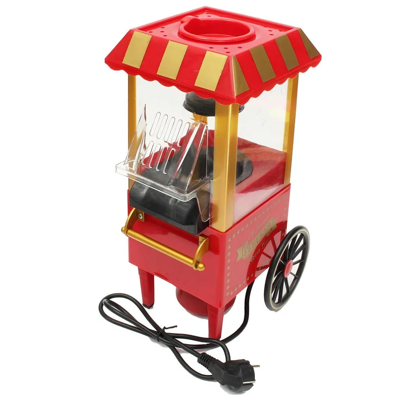 Máquina Retro Eléctrica Popcorn Maker Popper