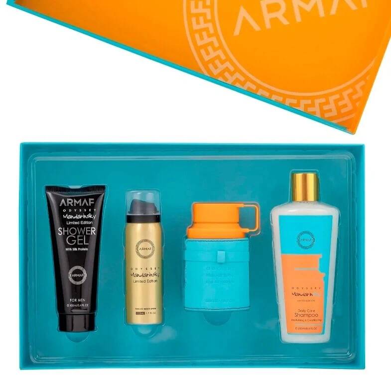 4 Gs Ar Od Mandarinsky Elixir Shw Gel Bdy Spr Edp Sham - Armaf