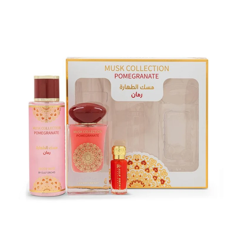 Gift Set Musk Collection Pomegranate - Gulf Orchid