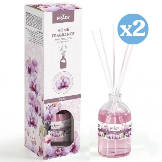 Pack 2x - MIKADO AMBIENTADOR YANI 100ML - Prady