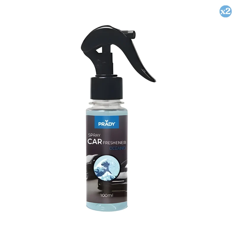 Pack 2x - AMBIENTADOR COCHE OCÉANO - 100ML - PRADY - Prady