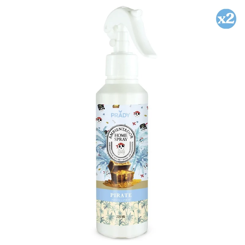 Pack 2x - AMBIENTADOR HOME SPRAY PIRATE 220 ML - Prady