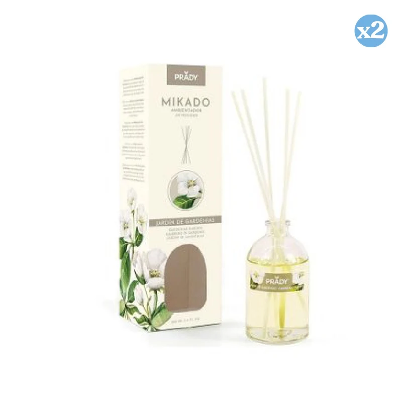 Pack 2x - MIKADO JADRÍN DE GARDENIAS 100 ML - Prady