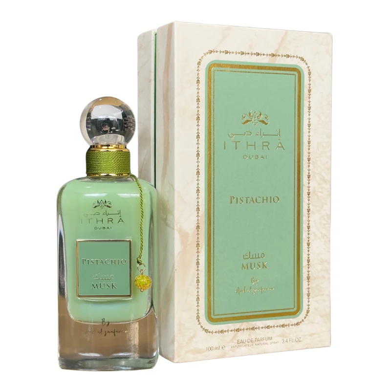 Ard Spray Pistachio 100ml -ithra Dubai Musk Collection - Al Zaafaran