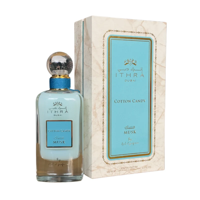 Ard Spray Cotton Candy 100ml -ithra Dubai Musk Collection - Al Zaafaran