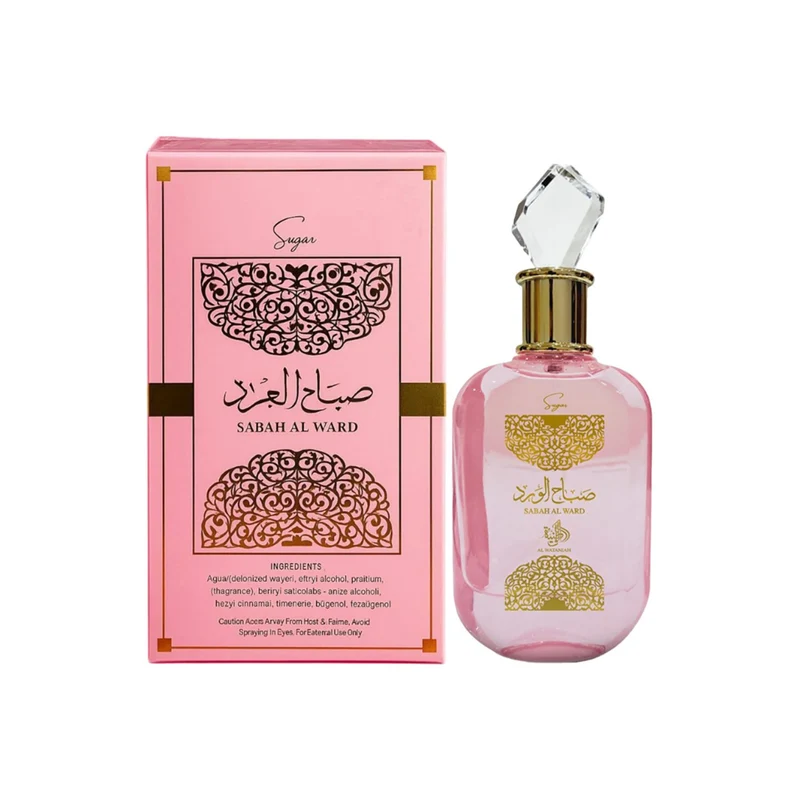 Sabah al Ward Sugar Eau de Parfum 100 ml - Al Wataniah